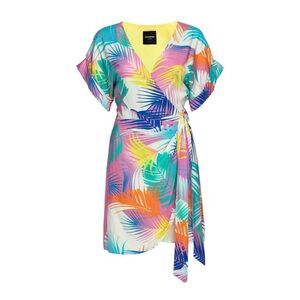 Le Superbe Desert Palms Wrap Mini Dress Size 2